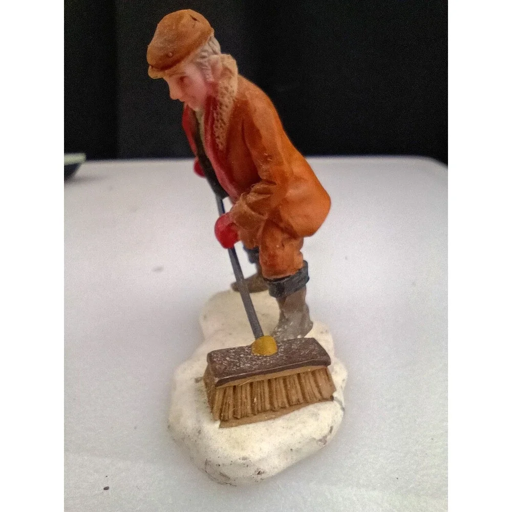 Lemax street sweeper Only  replacement Christmas Village  INV404